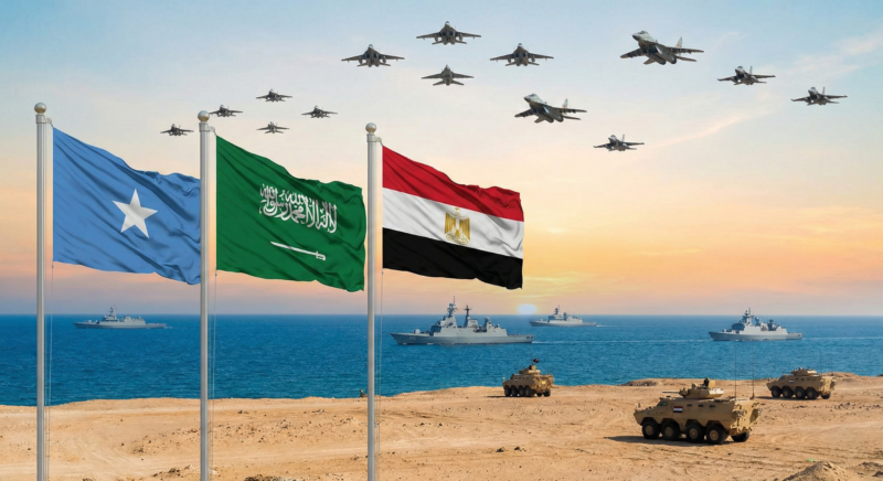 Military PACT Somalia Egypt and Saudi Arabia