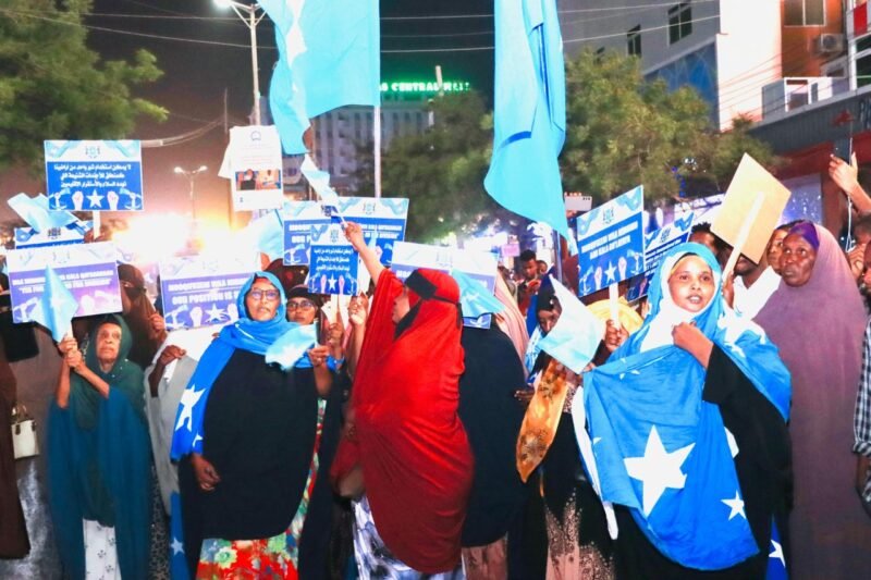 Protest in Mogadishu