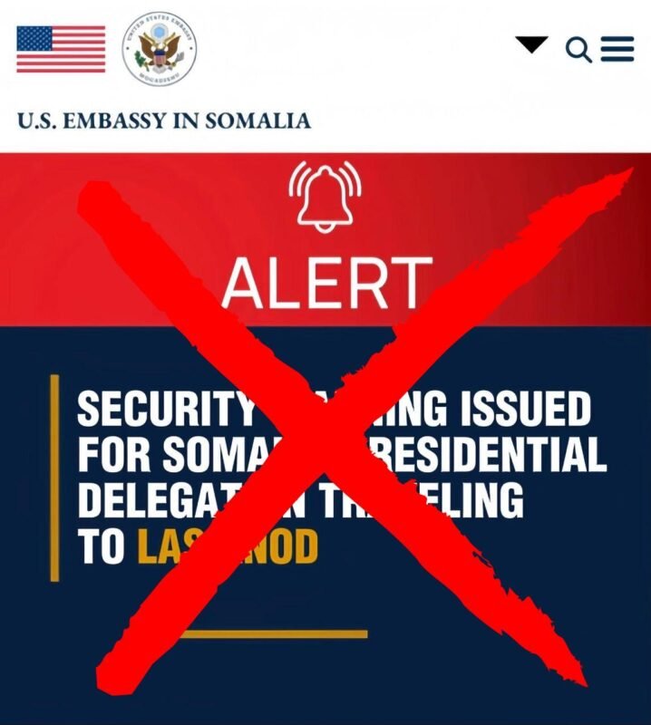 US Embassy Somalia Fake News