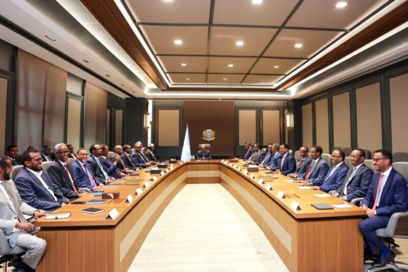 Villa Somalia Meeting