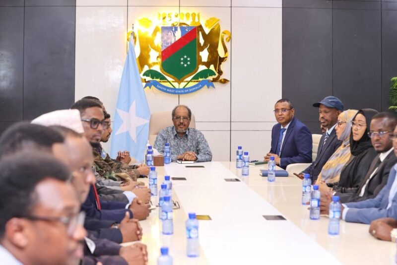 HSM chairing security govenance meeting Baidoa