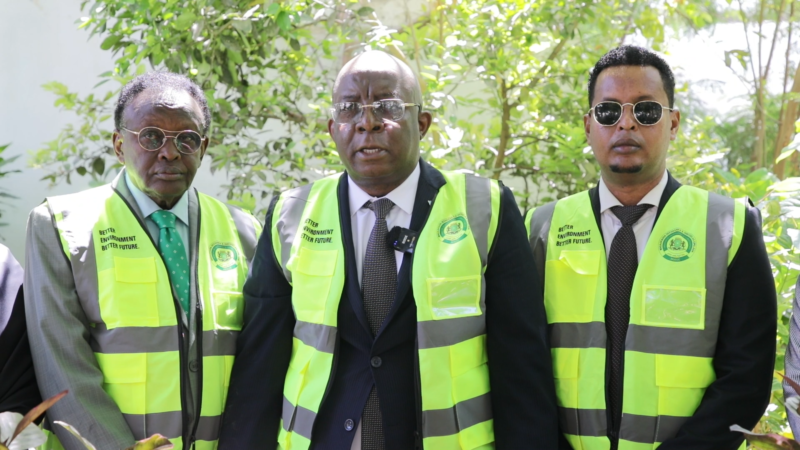 Minister Daud tree planting