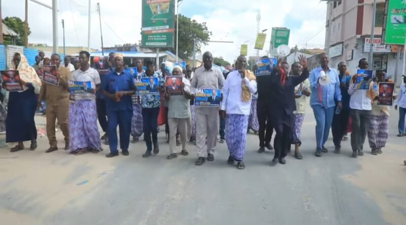 Karaan Pro government protest