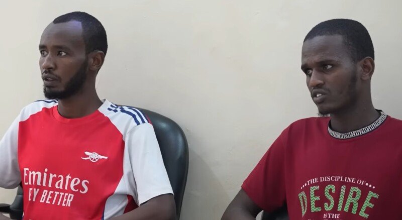 Two Ethiopian accused Al Shabab