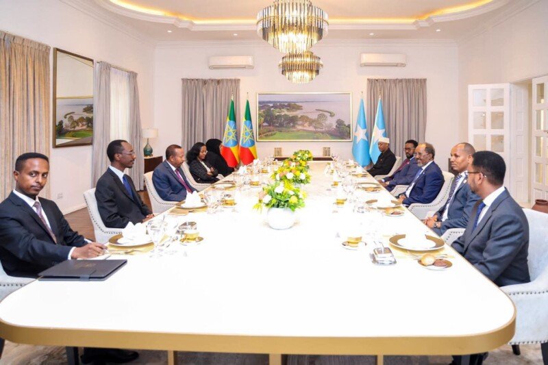 HSM and ABIY meeting in Addis