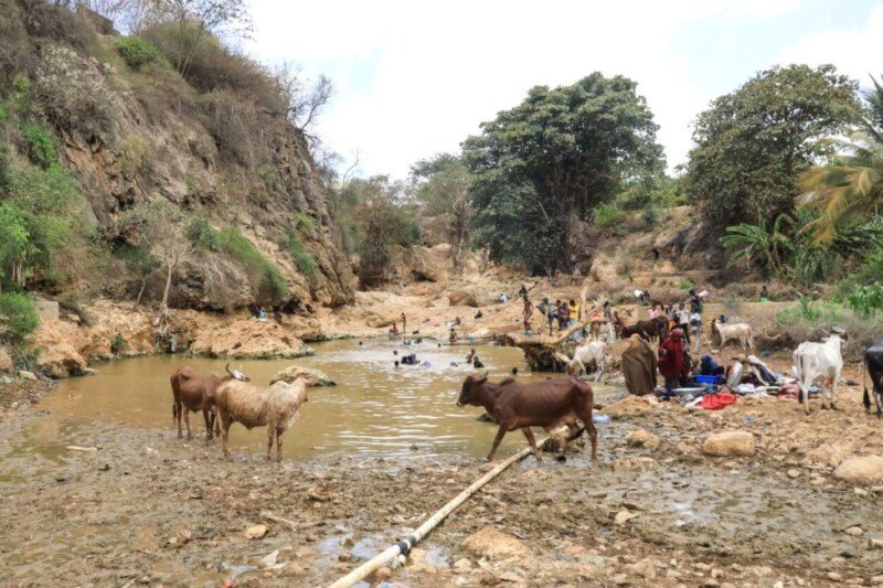 Isha Baidoa Gerbooda Waterfall