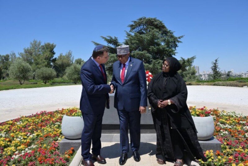 President Irro Israel visit museum Herzl grave