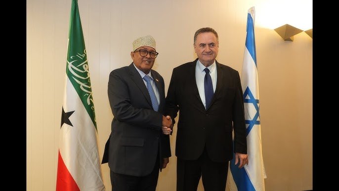 Somaliland President Irro Miniser Israel Katz
