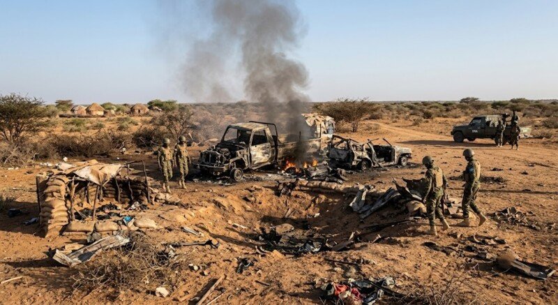 Air attack somalia