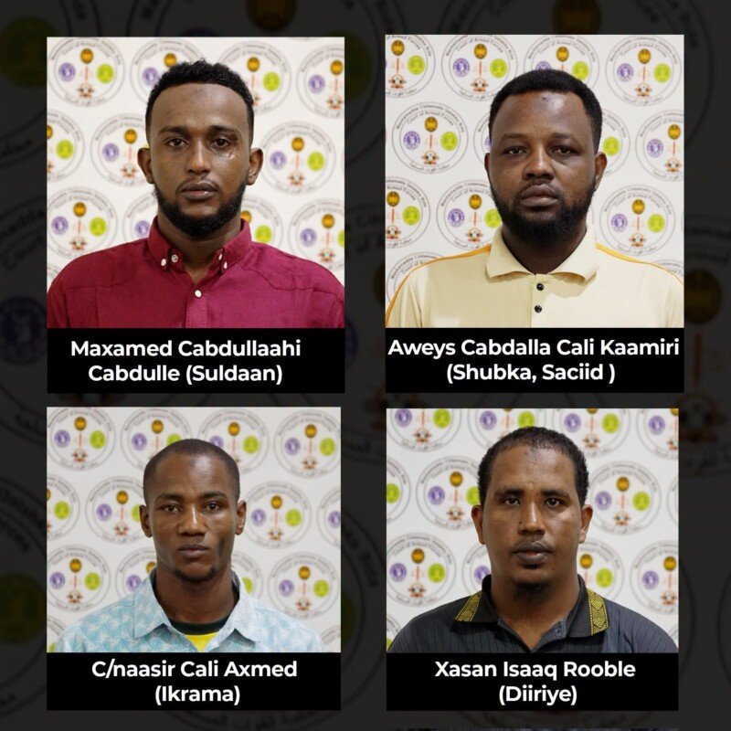Al Shabab 4 suspects