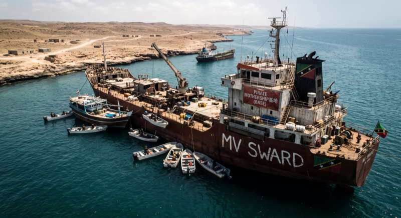 Pirates Mothership Puntland