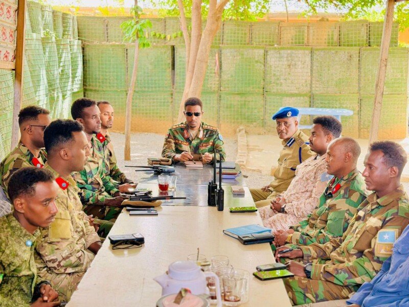 SNA security meeting Baidoa