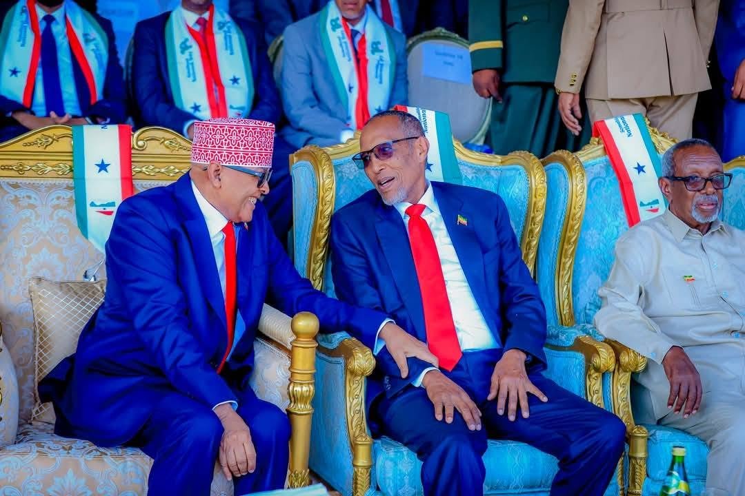 Somaliland Presidents Bixi and Cirro