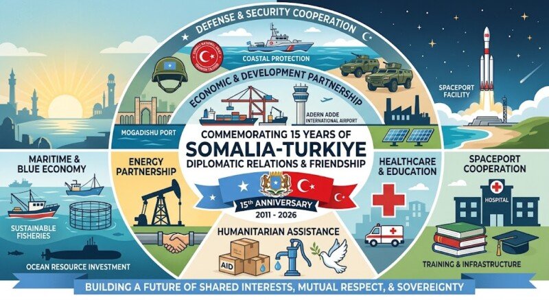 15 years Turkiye Somalia Relation