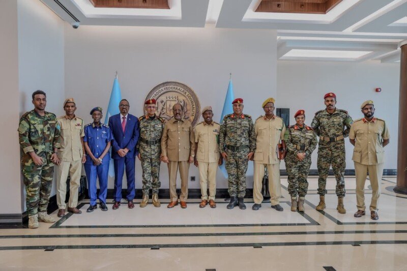 Djibouti visit Villa Somalia