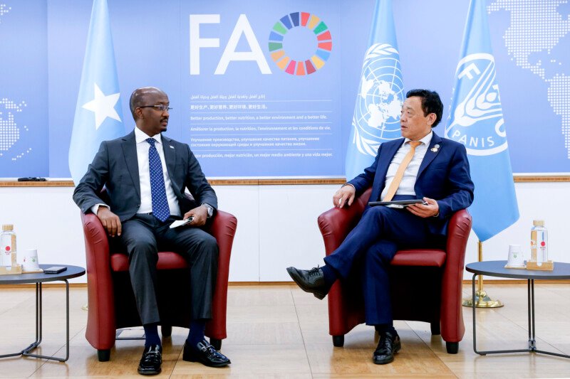 Director-General QU Dongyu FAO Somalia Blue Economy