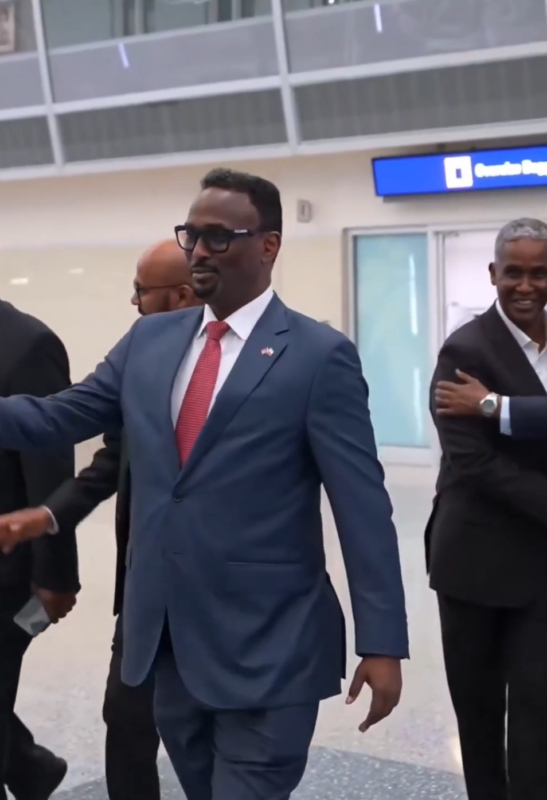 Somaliland Delegation arrives Minnesota