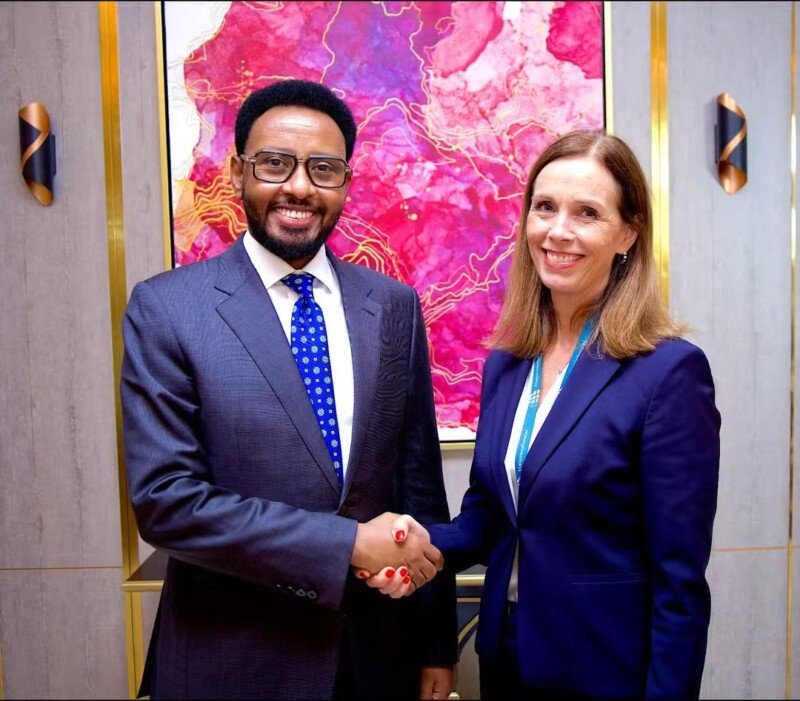 Minister of Finance Somalia Bihi Norway