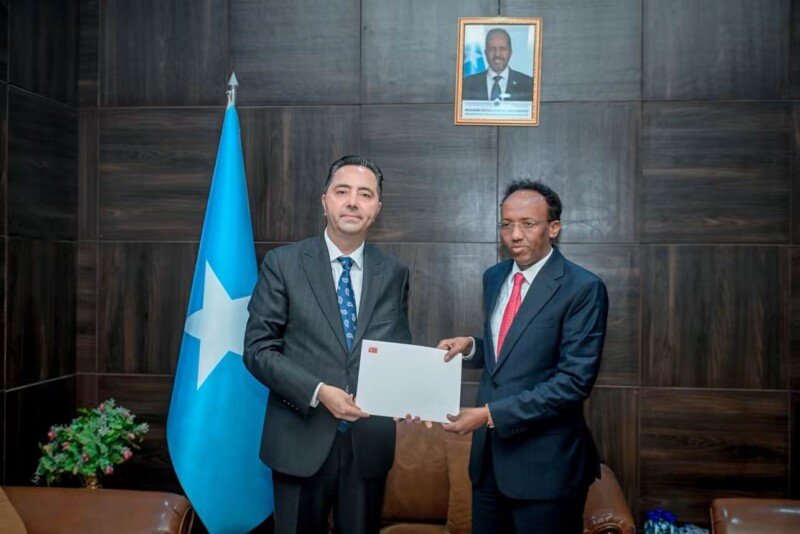 New Turkish Ambassador Ferhat Alkan Credentials